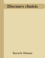 Discours choisis - Barack Obama.epub